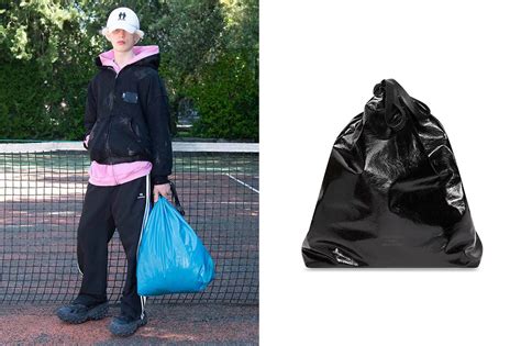 trash bag purse balenciaga